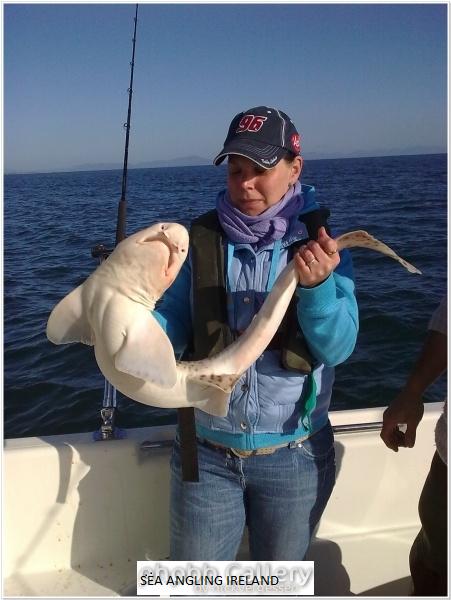 2009,bettystown wife michelle with 13.5 lb huss